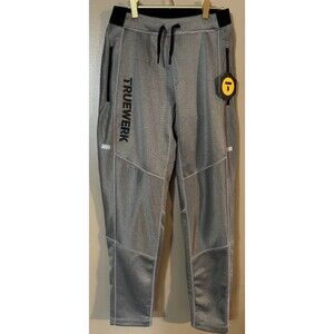 Men's Truewerk  M1 WerkShield Transit Thermal Jogger Pants Gray Size SMALL